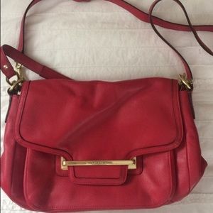 Red coach cross body